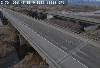 I-70 - I-70  96.45 EB @ Silt - Traffic furthest from camera is travelling West - (14326) - Denver and Colorado