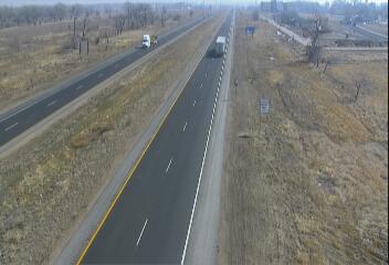 I-76 - I-76  080.95 EB : 0.8 mi E of Main St Fort Morgan - Traffic closest to camera is travelling East - (14394) - Denver and Colorado