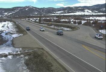 US 40 - US-40  224.20 EB @ Frasier Flats - Traffic furthest from camera is travelling West - (14332) - Denver and Colorado