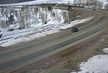 US 160 - US-160  278.40 WB @ La Veta Pass - Traffic closest to camera is travelling West - (14271) - Denver and Colorado