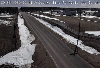CO 83 - CO-83  030.20 NB @ County line Rd (Colorado Springs-EP) - Traffic furthest from camera is travelling East - (14401) - Denver and Colorado