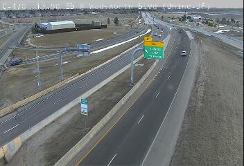 C-470 - C-470  013.90 EB @ Wadsworth Blvd - Traffic closest to camera is travelling East - (14294) - Denver and Colorado