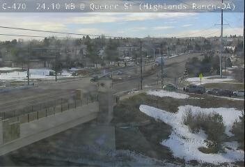 C-470 - C-470  024.15 WB @ Quebec St. - Traffic closest to camera is travelling South - (14289) - Denver and Colorado