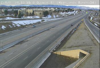 C-470 - C-470  024.15 WB @ Quebec St. - Traffic closest to camera is travveling West - (14290) - Denver and Colorado