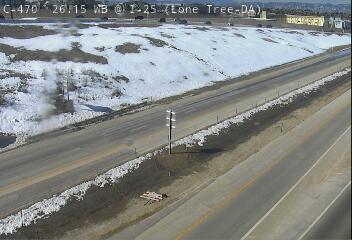 C-470 - C-470  026.15 WB @ I-25 - Traffic furthest from the camera is travelling North - (14315) - Denver and Colorado