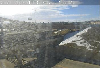 C-470 - C-470  026.15 WB @ I-25 - Traffic closest to the camera is travelling South - (14317) - Denver and Colorado