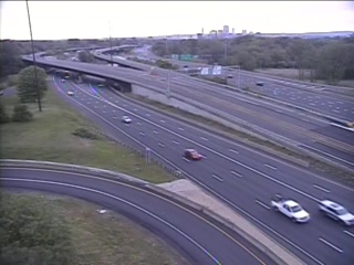 CAM 16 East Hartford I-84 EB Exit 58 - Roberts St. (Traffic closest to the camera is traveling EAST) - Connecticut