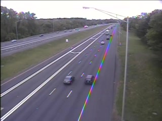 CAM 2 Manchester I-84 WB E/O Exit 63 - Rt. 30 (Deming St.) (Traffic closest to the camera is traveling WEST) - Connecticut