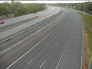 CAM 1 Vernon I-84 WB Exit 64 - Rt. 30 & 83 (Hartford Tpke.) (Traffic closest to the camera is traveling WEST) - Connecticut