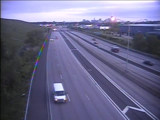 CAM 79 Hartford I-91 NB S/O Exit 34 - S/O Rt. 159 (Windsor Ave.) (Traffic closest to the camera is traveling NORTH) - USA