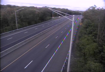 CAM 142 Guilford I-95 NB Exit 58 - Rt. 77 (Church St.) (Traffic closest to the camera is traveling NORTH) - Connecticut