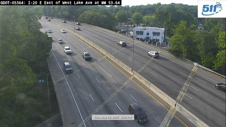 I-75 : S OF WADE GREEN RD (N) (5167) - Atlanta and Georgia