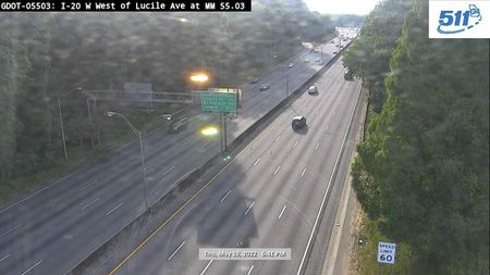 I-85 : NEAR CLAIRMONT RD (S) (5135) - Atlanta and Georgia