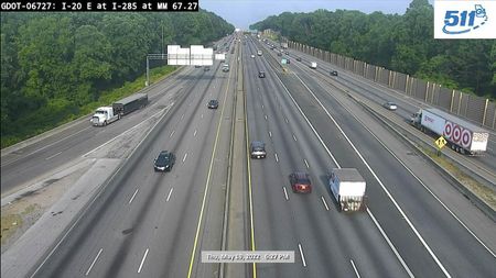 I-285 : MAIN LANES NO. 2 (W) (5261) - Atlanta and Georgia