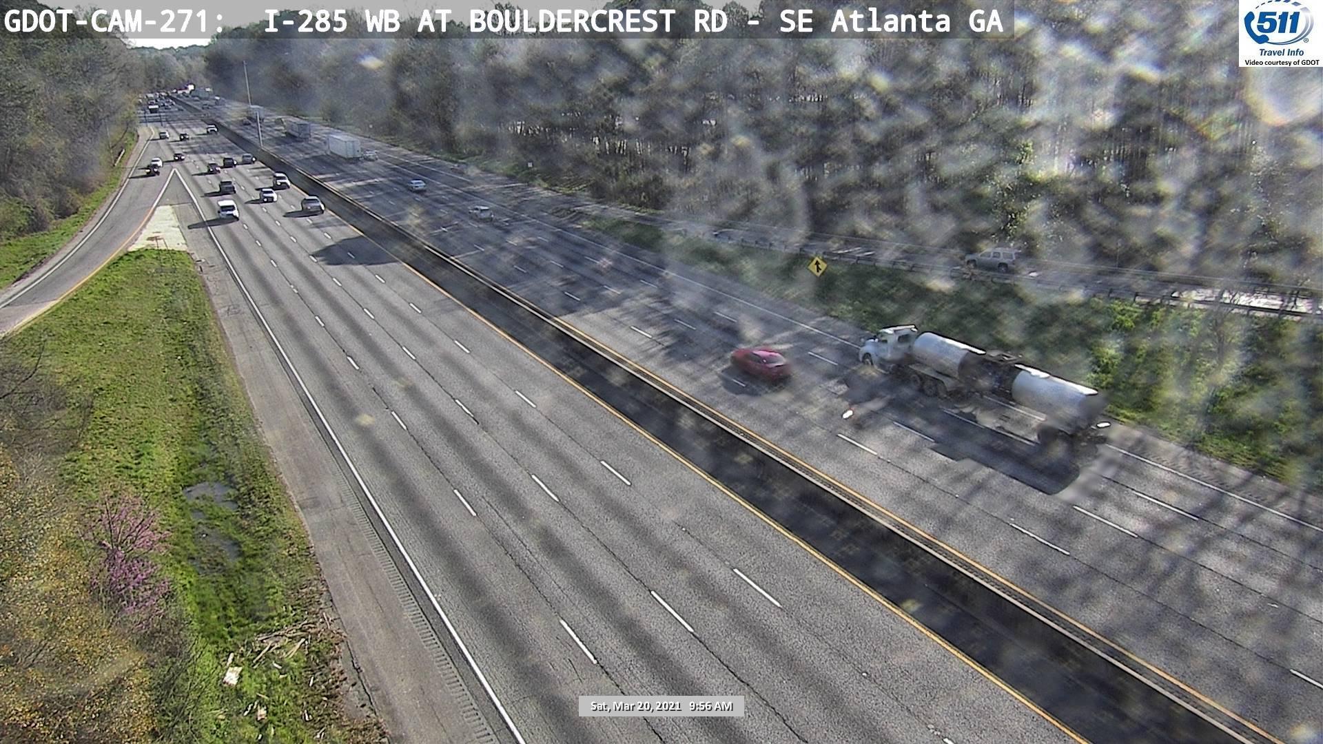 I-285 : BOULDERCREST RD (W) (5039) - Atlanta and Georgia