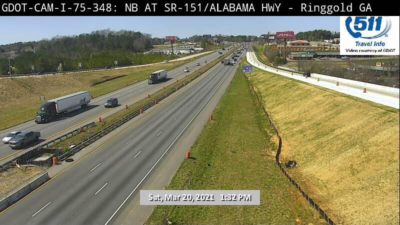 I-75 : SR 151 / ALABAMA HWY (N) (9312) - Atlanta and Georgia