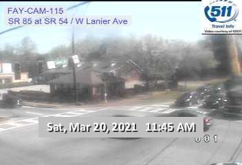 SR 85 : SR 54 WB / Lanier Ave (S) (6855) - USA