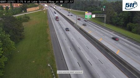 I-85 : JUST S OF I-285 (LOW MOUNT) (S) (12963) - Atlanta and Georgia