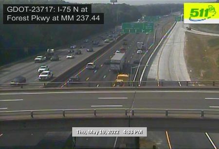 I-75 : BEFORE SR 155 (N) (13231) - Atlanta and Georgia