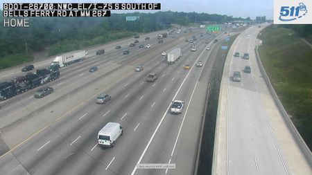 I-75 : SR 225 / CHATSWORTH RD (N) (9309) - Atlanta and Georgia