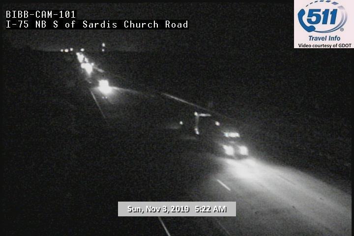 I-75 : 1 MI S OF SARDIS CHURCH RD (N) (6839) - Atlanta and Georgia