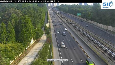 I-75 : AT MT ZION BLVD (N) (5277) - Atlanta and Georgia