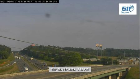I-75 : CANTON RD-SR5 WB EXIT (N) (5147) - Atlanta and Georgia