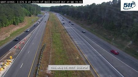I-20 : W OF I-285 (DEKALB) (W) (5114) - Atlanta and Georgia
