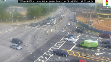 I-75 : NEAR PEACHTREE BATTLE (N) (5026) - Atlanta and Georgia