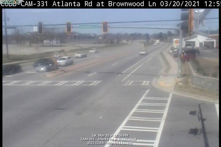 Atlanta Rd : Brownwood Ln (E) (9123) - Atlanta and Georgia