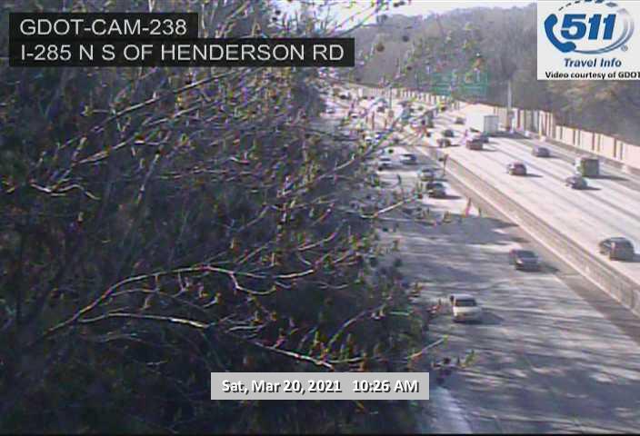 I-285 : S OF HENDERSON RD (N) (5005) - Atlanta and Georgia