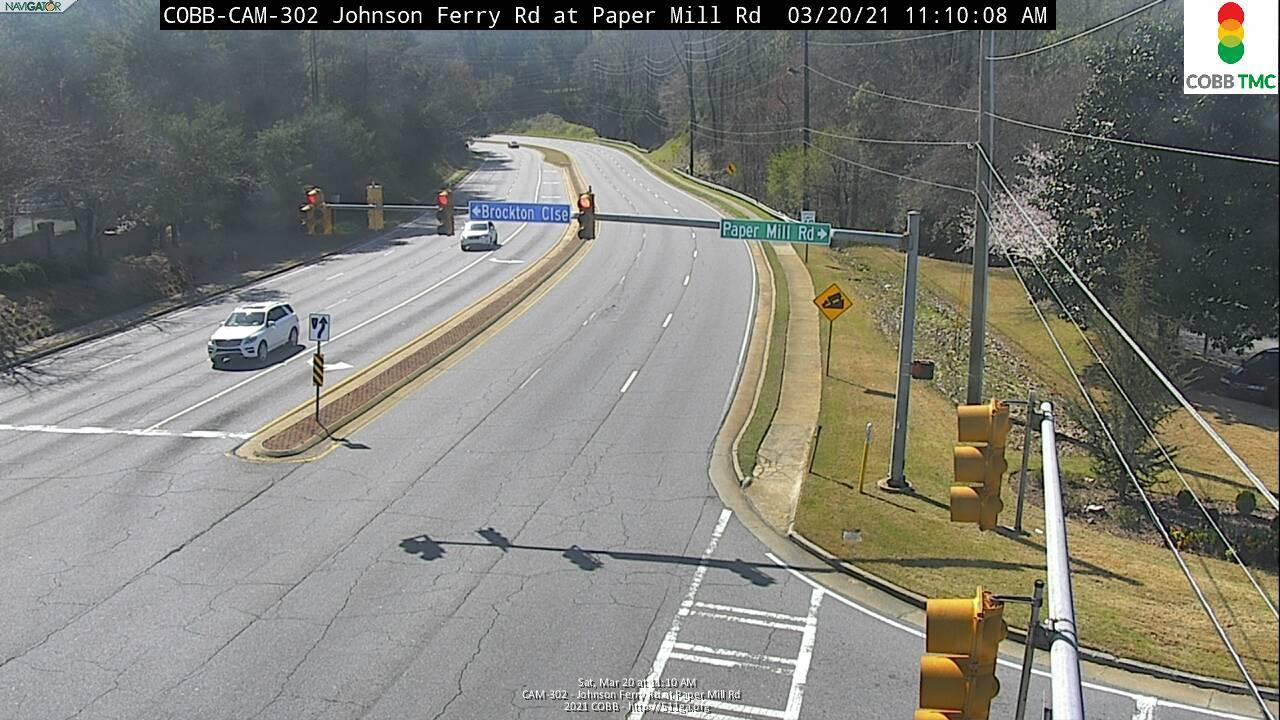 Johnson Ferry Rd : Paper Mill Rd (E) (7344) - Atlanta and Georgia