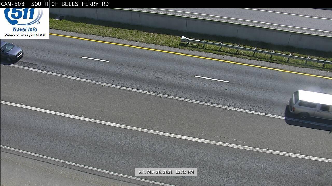 I-575 : S OF BELLS FERRY RD (S) (5199) - Atlanta and Georgia