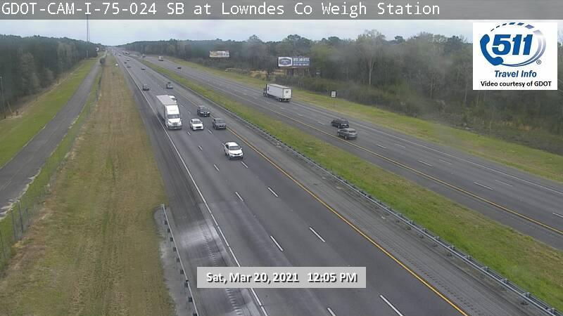 I-75 : Lowndes Co Weigh Station (S) (15225) - Atlanta and Georgia