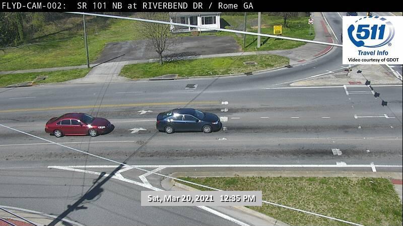 SR 101 : Riverbend Drive (N) (15372) - Atlanta and Georgia