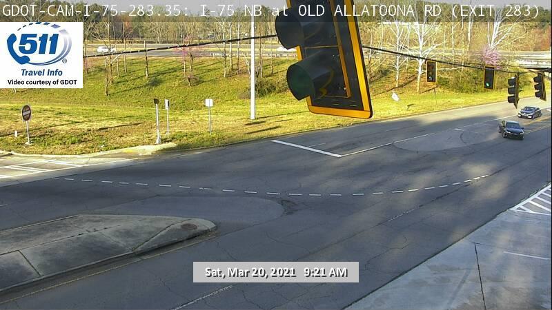 I-75 : OLD ALLATOONA RD (N) (16131) - Atlanta and Georgia