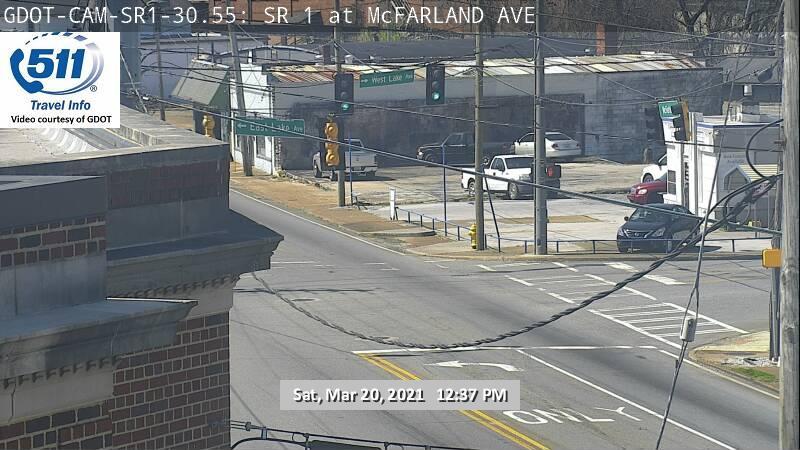 SR 1 : MCFARLAND AVE (S) (16111) - Atlanta and Georgia