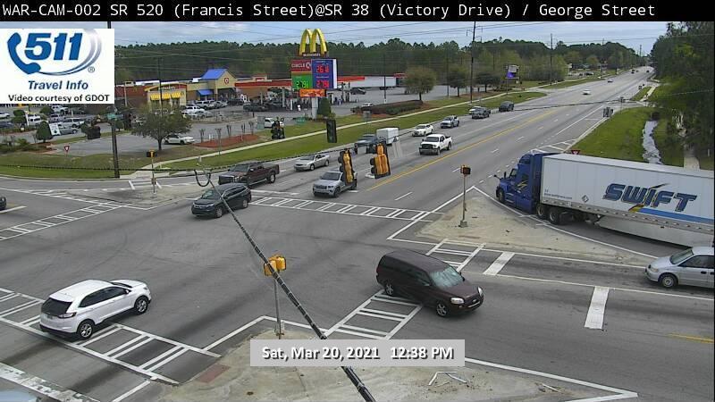 SR 520 (Francis Street) : SR 38 (Victory Drive) / George Street (E) (46269) - Atlanta and Georgia