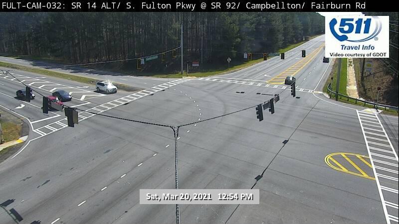 GA 14 ALT/ South Fulton Pkwy : GA 92/ Campbellton/ Fairburn Rd (E) (46454) - Atlanta and Georgia