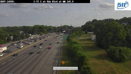 I-59 SB exit 11 (Ramp) : SR 136 (E) (46486) - Atlanta and Georgia