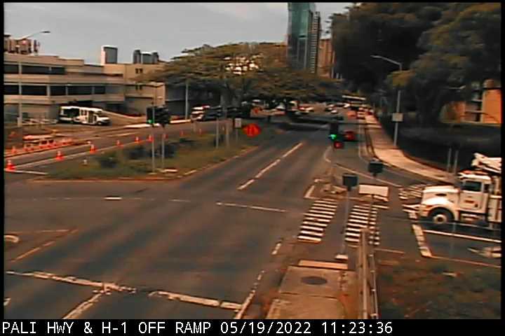 Pali Hwy and H1 Off Ramp (69) - Hawaii