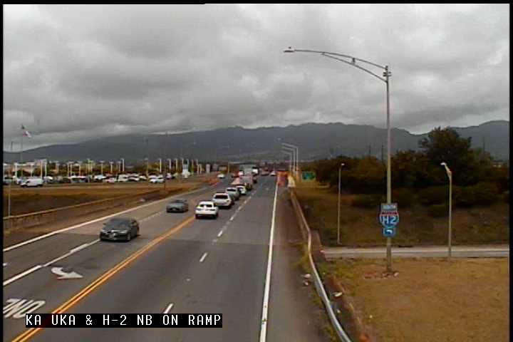 Ka Uka Blvd and H2 NB On Ramp (241) - Hawaii