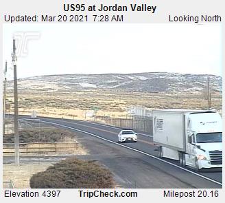 US 95: Jordan Valley OR (Jordan Valley North) - USA