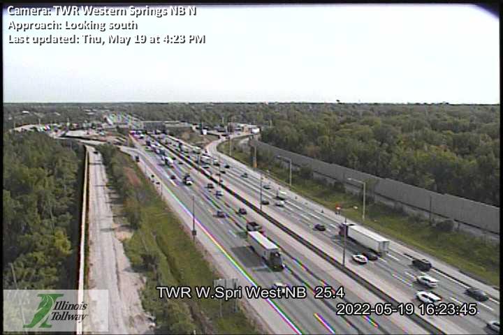 I-294 at 55th St (Hinsdale Oasis) - South 1 - USA