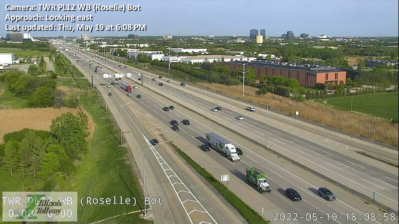 I-90 at Roselle Road - East 1 - Chicago and Illinois