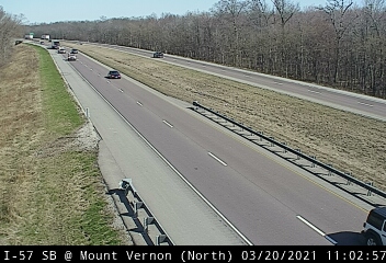 I-57 NB at Mount Vernon (Mile Post 88.63) - N - Chicago and Illinois