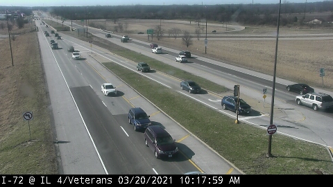 I-72 at IL 4 (Veterans) - N - USA