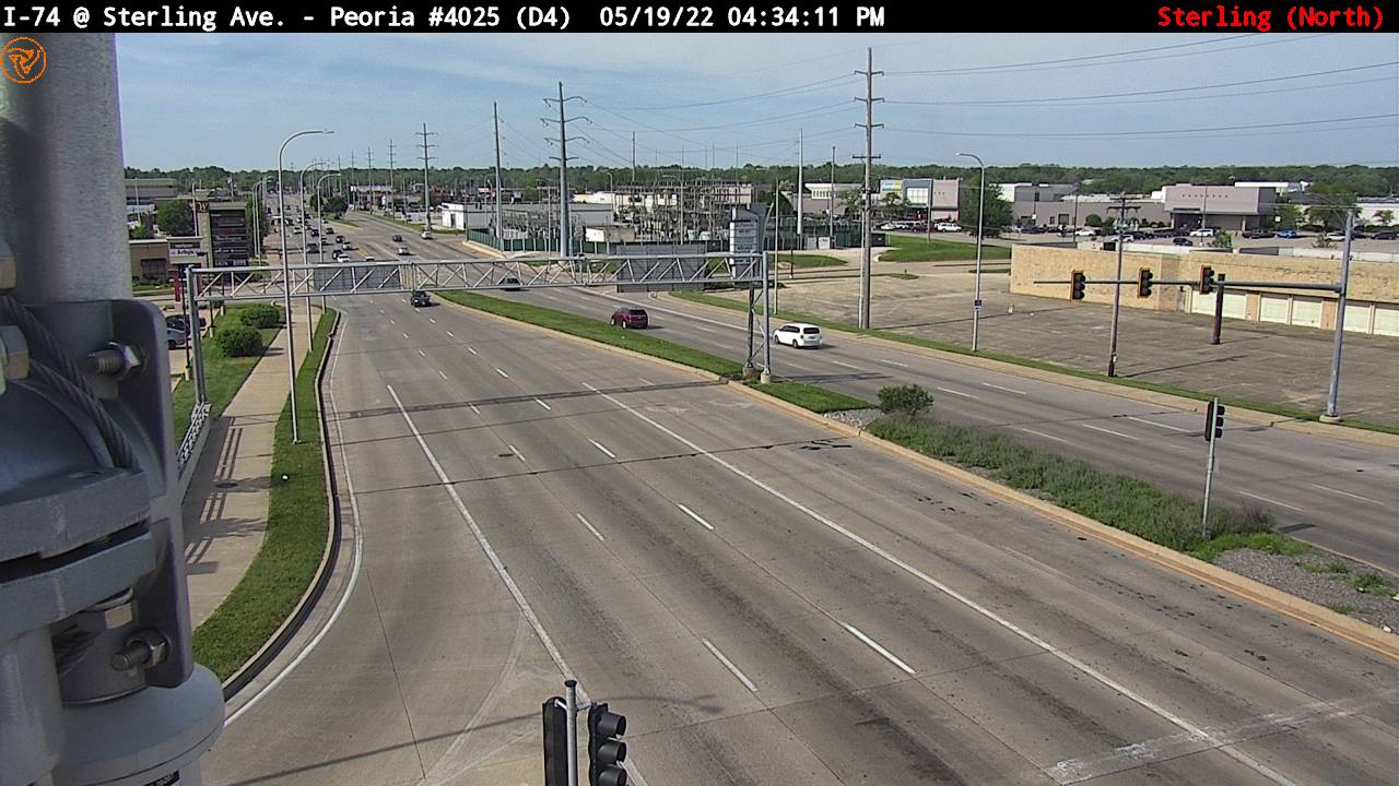 I-74 at Sterling Ave. - N - USA