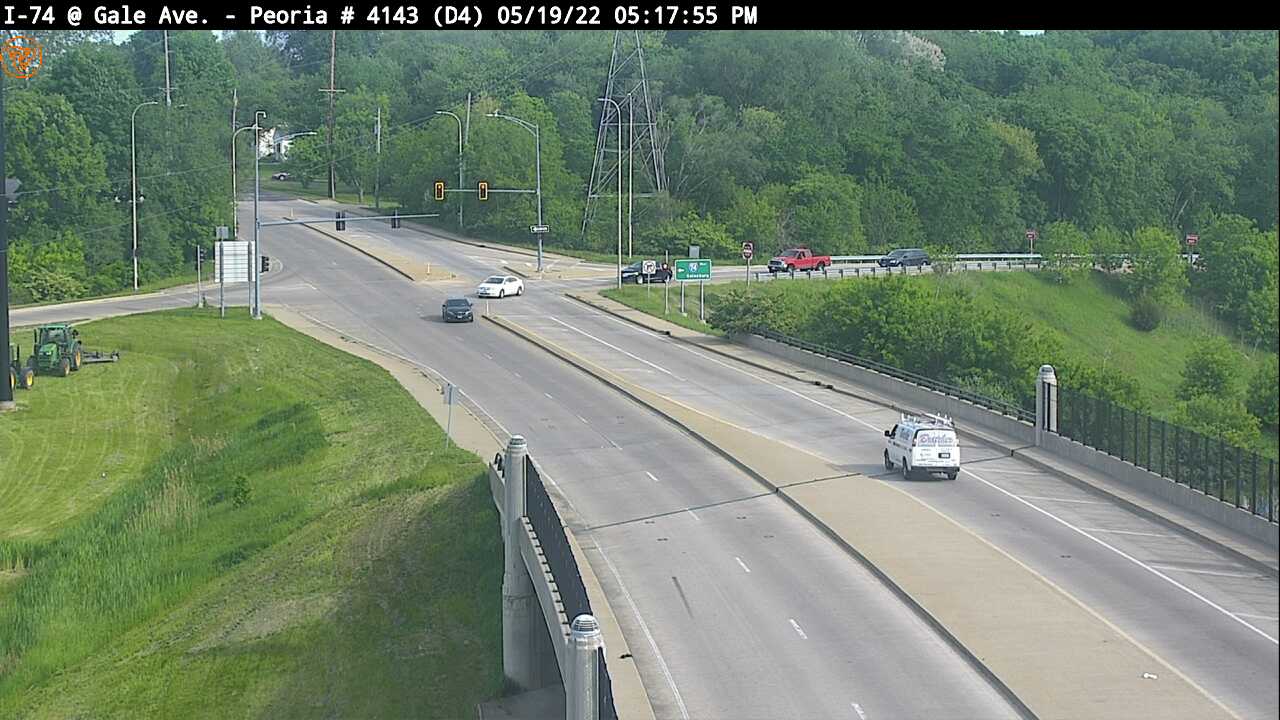 I-74 at Gale Ave. - N - USA