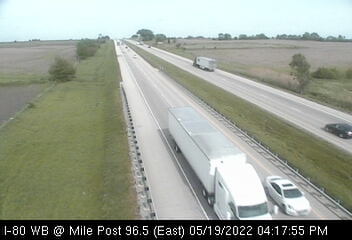 I-80 WB at Mile Post 96.50 - E - Chicago and Illinois